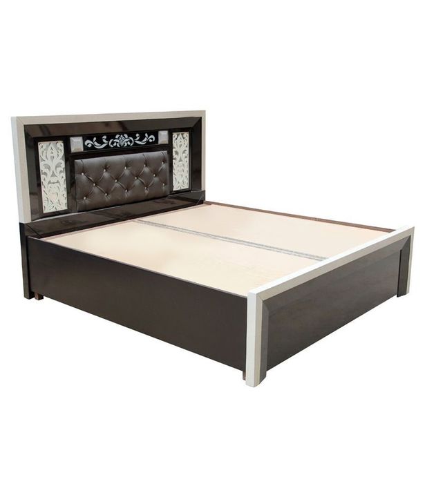 Metal steel storage bed uploaded by Vinod Steel and wooden furniture  on 1/17/2022