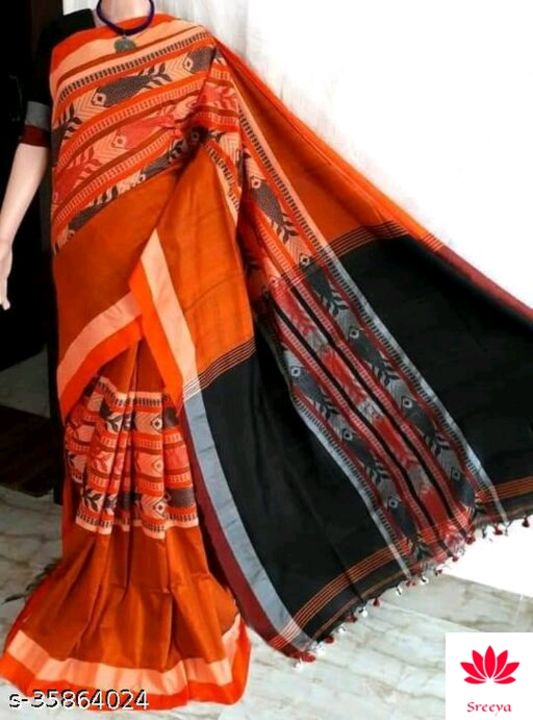 Post image Check out my new Khadi cotton saree Price 700/-