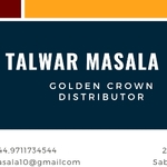 Business logo of Talwar masala co.