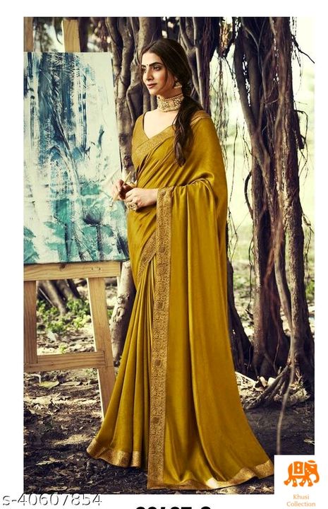 Banita sensational saree uploaded by Khusi collection on 1/18/2022