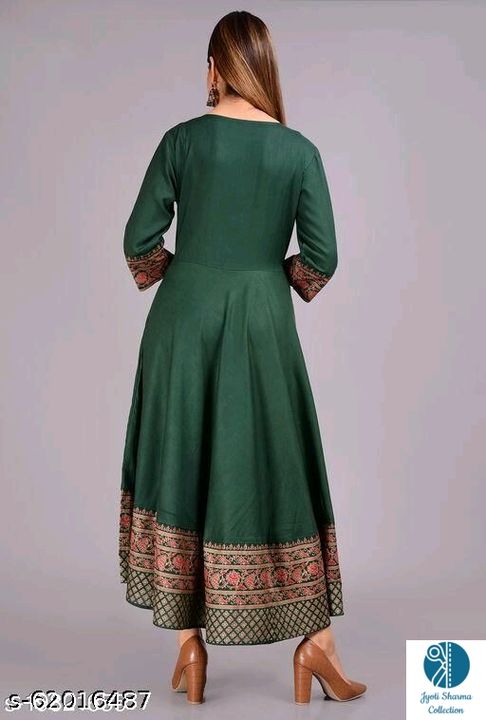 anarkali    kurti plazzo uploaded by Online Shopping in India on 1/18/2022