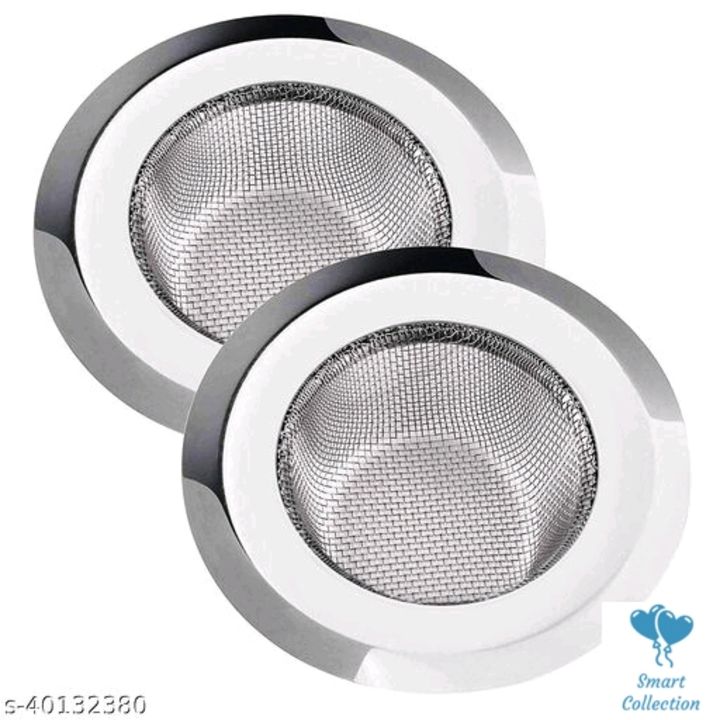 Set of 1 Stainless Steel Sink Strainer Kitchen Drain Basin Basket Filter Stopper Drainer/Jali
Produc uploaded by Smart collection on 1/18/2022