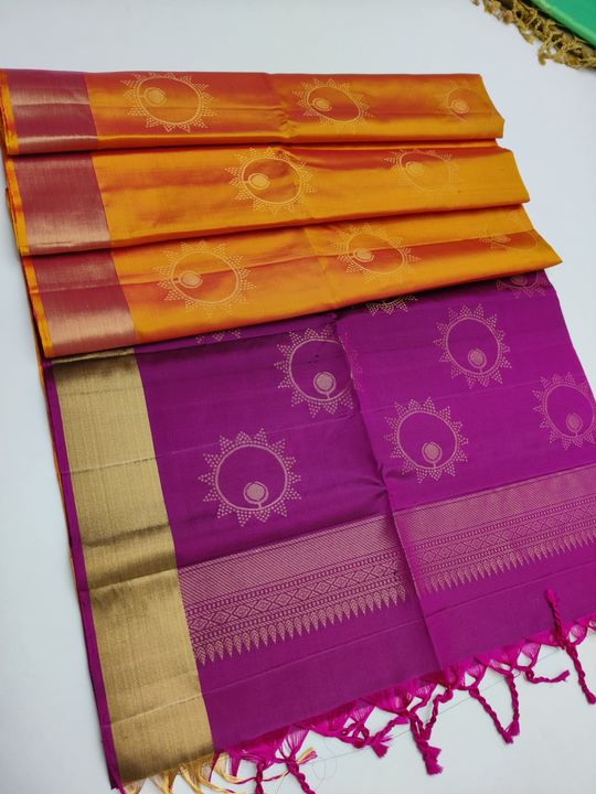 Post image Dm for the price and place order 
Resellers have spl price 
Pure silk saree