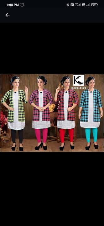 Jecket kurti joint uploaded by business on 1/18/2022