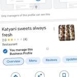 Business logo of Katyayni sweets