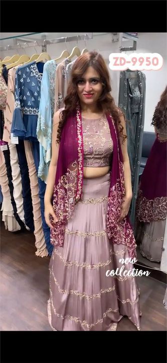Aleexa Outlet women very stylish lahnga with choli and dupatta set uploaded by Aleexa Outlet on 1/18/2022