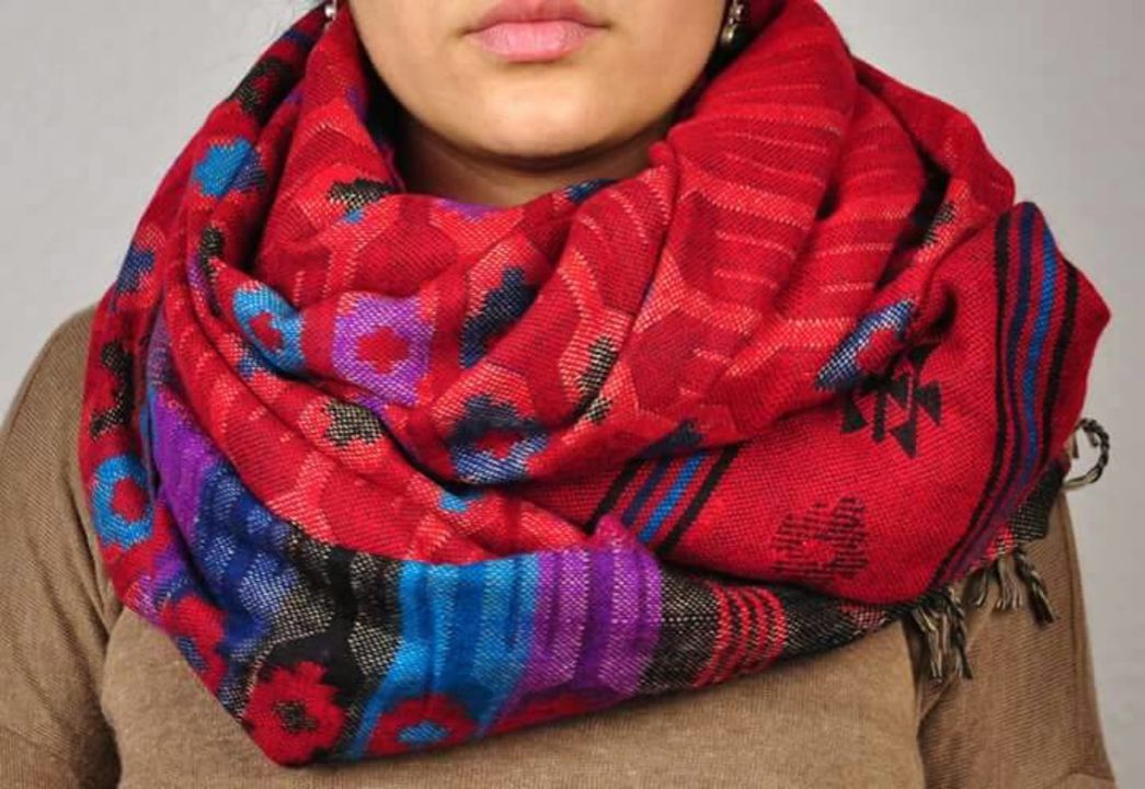 shawl wool scarf uploaded by GAN TEXTILES on 1/18/2022