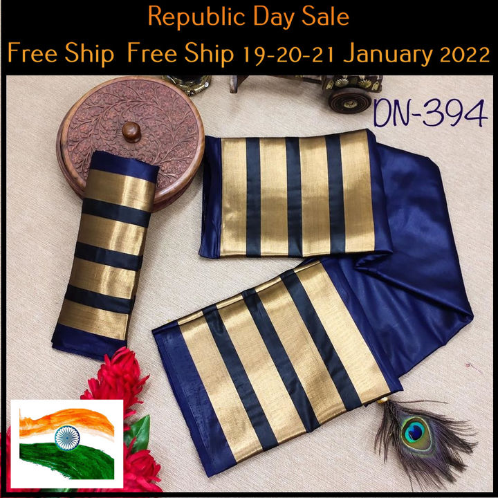 Banarasi pure Lichi soft silk uploaded by Dhaarmi Fashion on 1/18/2022