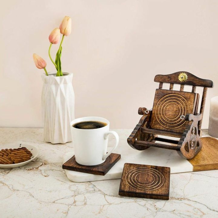 Tea coaster uploaded by Kavya Handicraft on 1/18/2022