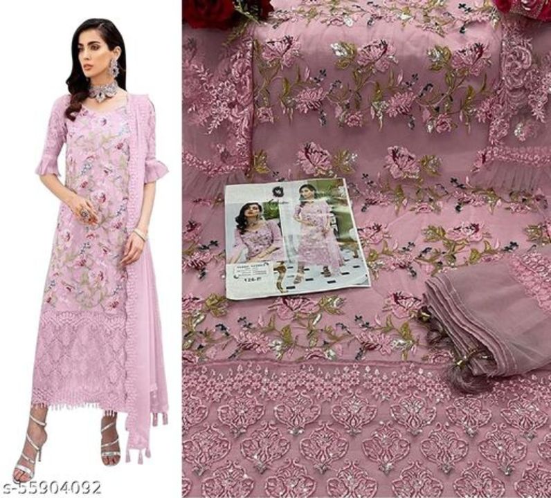 Pakistani salwar kameez uploaded by Chahat Collection on 1/18/2022