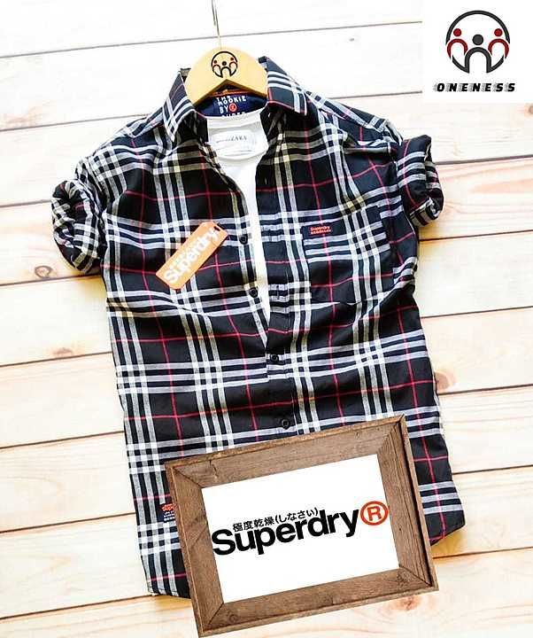 Post image Superdry check shirts