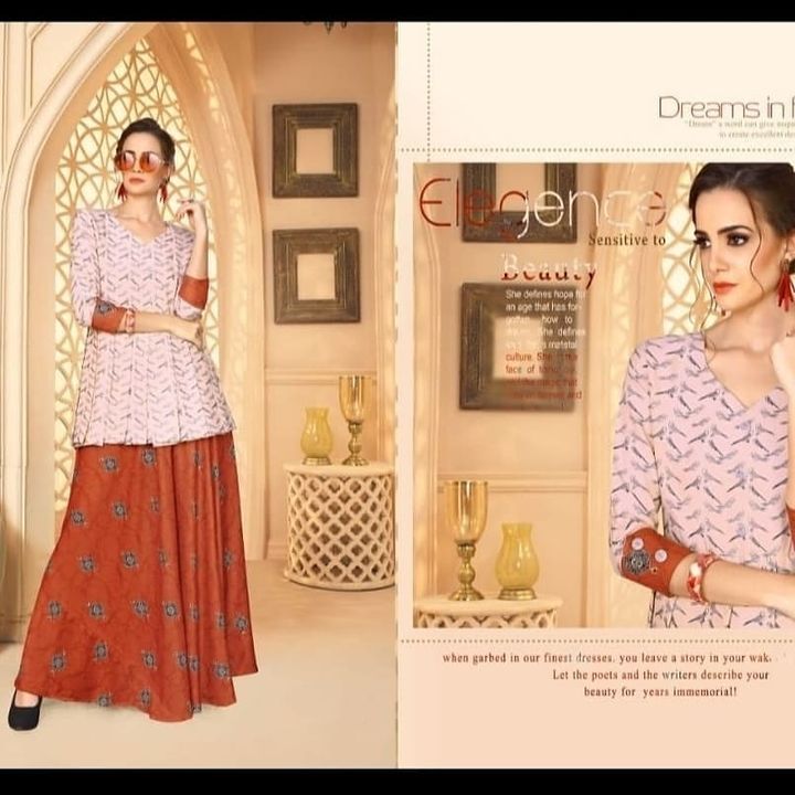 Post image Designer kurti@ 699 Size xxl Book on whatsapp no 9825354877For more products join our group A.D.COLLECTIONhttps://chat.whatsapp.com/GmqgjMwTLwcLMjDSUsKVuA