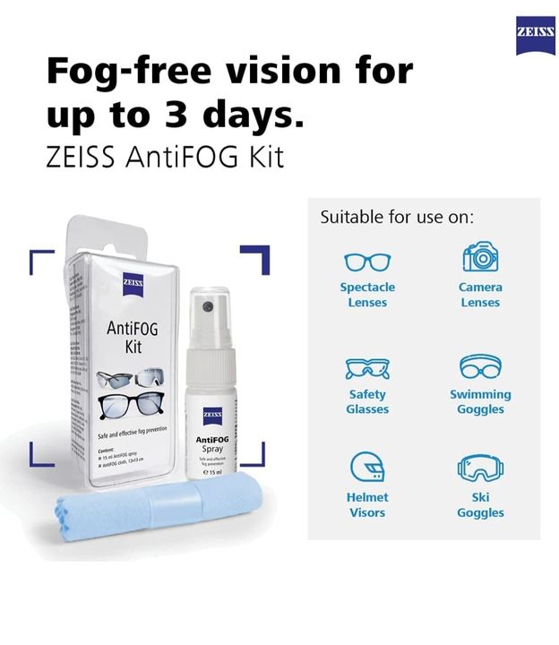 Zeiss Anti-Fog Solution Kit  uploaded by Your Vision Optical Works on 1/19/2022