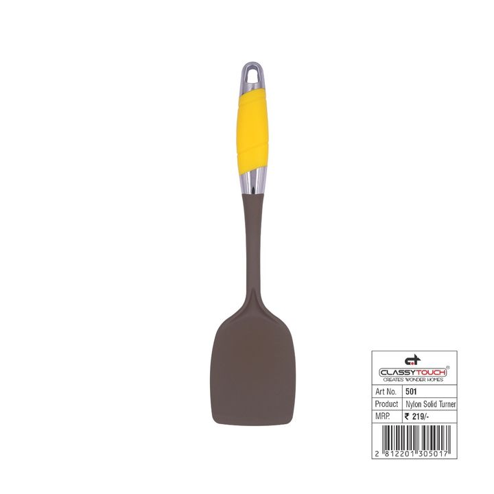 Nylon Solid Turner - Solid Cooking Buffet Spoon (36.5cm) uploaded by CLASSY TOUCH INTERNATIONAL PVT LTD on 1/19/2022