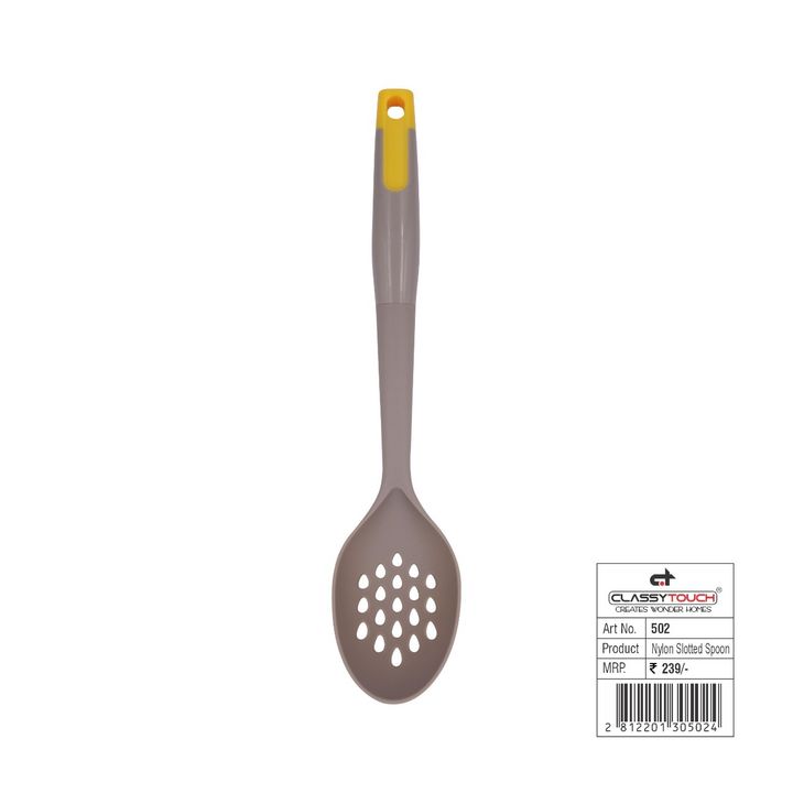 Nylon Slotted Serving Spoon - Slotted Cooking Buffet Spoon (35.5 cm)  uploaded by CLASSY TOUCH INTERNATIONAL PVT LTD on 1/19/2022