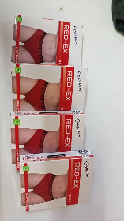 Cupatex Red Ex Briefs uploaded by Gven Garments on 1/19/2022