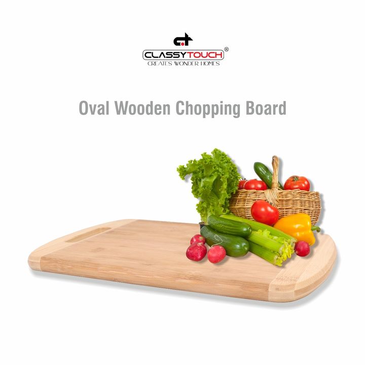 Bamboo/Wooden Chopping Cutting Board - Round (CT-9022) uploaded by CLASSY TOUCH INTERNATIONAL PVT LTD on 1/19/2022
