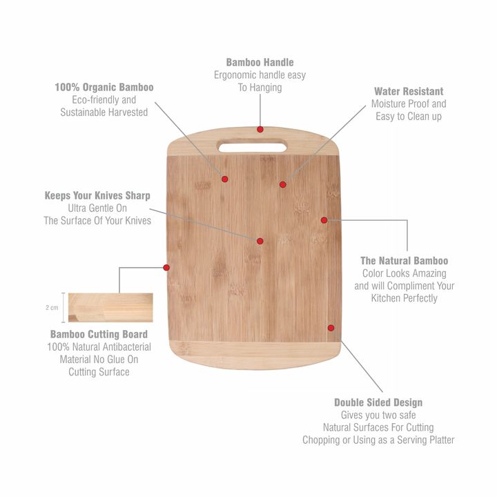 Bamboo/Wooden Chopping Cutting Board - Round (CT-9022) uploaded by CLASSY TOUCH INTERNATIONAL PVT LTD on 1/19/2022