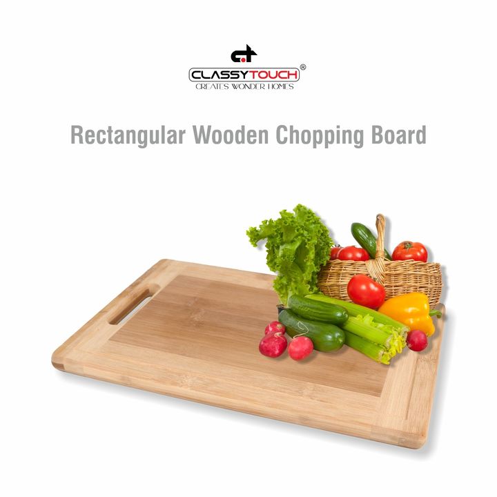 Bamboo/Wooden Chopping Cutting Board - Square (CT-9021) uploaded by CLASSY TOUCH INTERNATIONAL PVT LTD on 1/19/2022