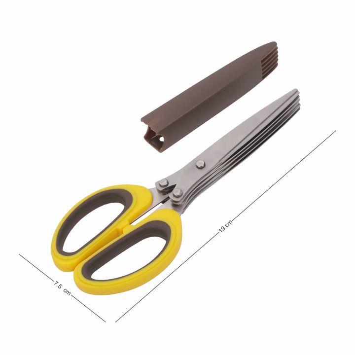 Stainless Steel Knives 5 Layers Scissors-(CT-313) uploaded by CLASSY TOUCH INTERNATIONAL PVT LTD on 1/19/2022