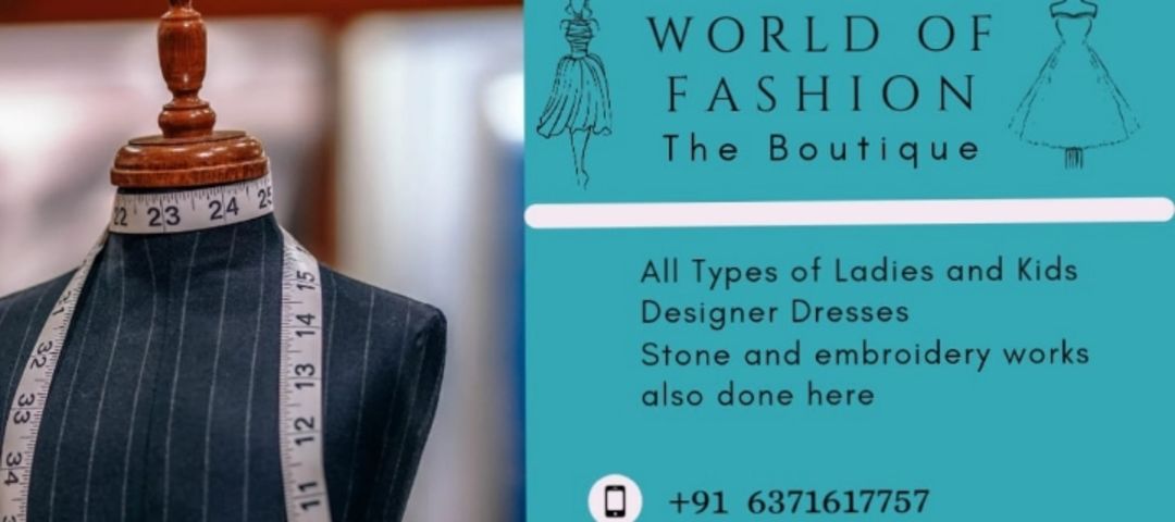Visiting card store images of World of fashion the Boutique