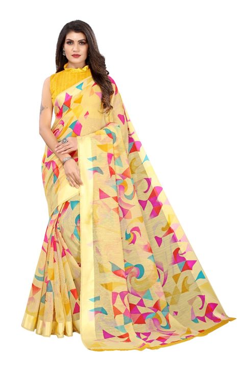 Post image 🦚 LINEN  SAREE🦚

🔥 LINEN JARI  COLLECTION WITH LINEN JARI BLOUSE🔥
 
🥇 LINEN JARI  PRINTED SAREE 

✨ SOLID DESIGN WITH  BORDER

🌈 LINEN  BLOUSE 

🏅 SUPERIOR QUALITY  

🏃🏼♂ FAST MOVING DESIGNS &amp; COLOURS🚀