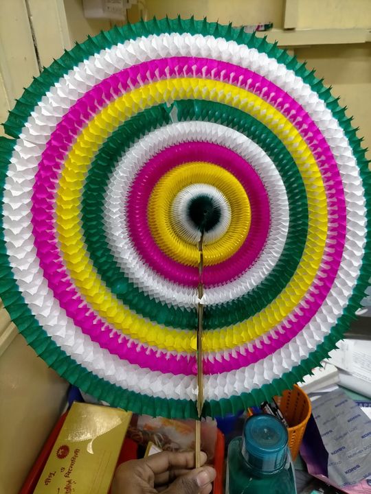 Product image with price: Rs. 20, ID: paper-fan-pankha-dc204878