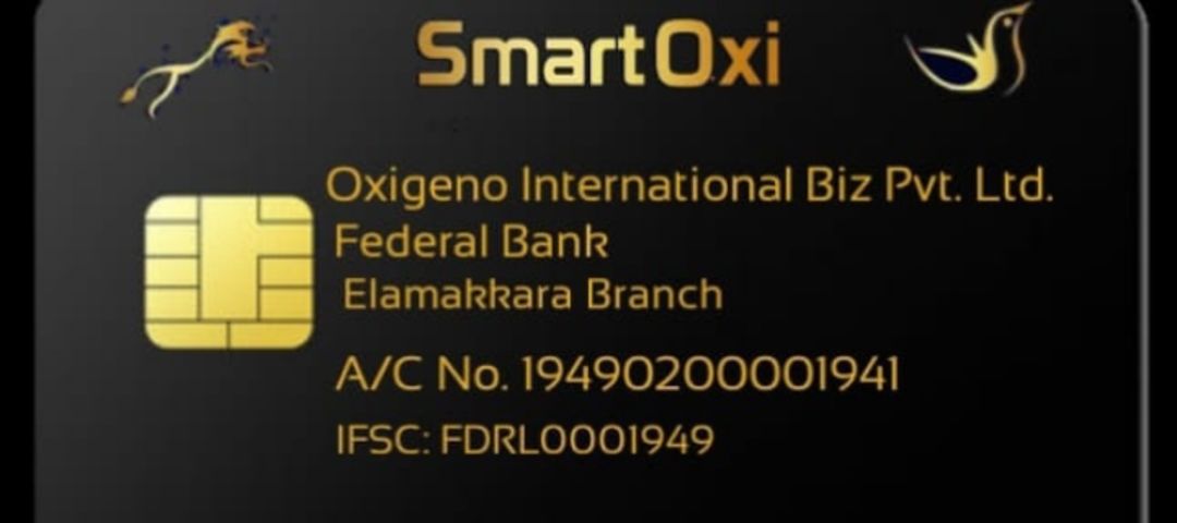 Visiting card store images of OXIGENO INTERNATIONAL  BIZ PRIVATE LIMITED