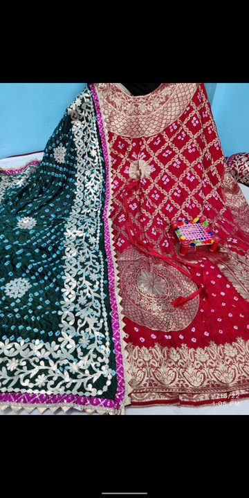 Bandhej Suit uploaded by Nayla Gota Patti, Jaipur on 1/19/2022