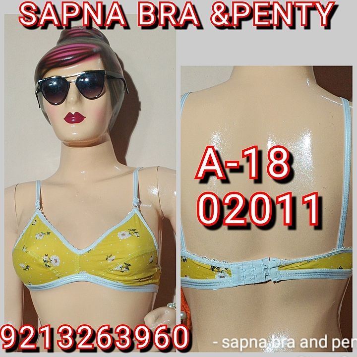 sapna bra printed  fancy cotton uploaded by business on 10/2/2020