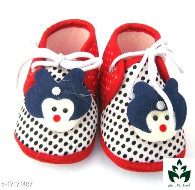 Post image Catalog Name:*Amazing Stylish Kids Girls Casual Shoes*Material: Soft Fabric/ Canvas/ CottonSole Material: Soft Fabric Pattern: PrintedMultipack: 1Sizes: 6-9 Months (Foot Length Size: 11 in) 0-4 Months (Foot Length Size: 10 in) 9-12 Months (Foot Length Size: 11 in) 10-12 Months (Foot Length Size: 11.5 in)Dispatch in 1 daysEasy Returns Available In Case Of Any Issue*Proof of Safe Delivery! Click to know on Safety Standards of Delivery Partners- https://ltl.sh/y_nZrAV3