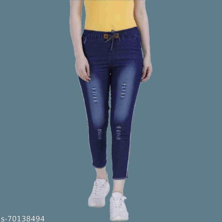 Regular Women Dark Blue Jeans
Fabric: Denim
Multipack: 1  uploaded by business on 1/19/2022