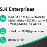 Business logo of S.k enterprises ambad MIDC Nashik based out of Nashik