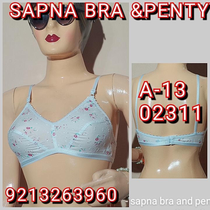 Sapna bra fancy cotton uploaded by Paras hoseiry on 10/2/2020
