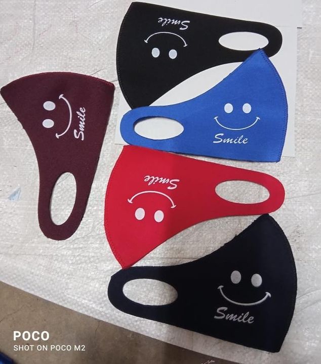 Smiley Mask uploaded by The Factory Outlet (Wholesale Zone) on 1/19/2022