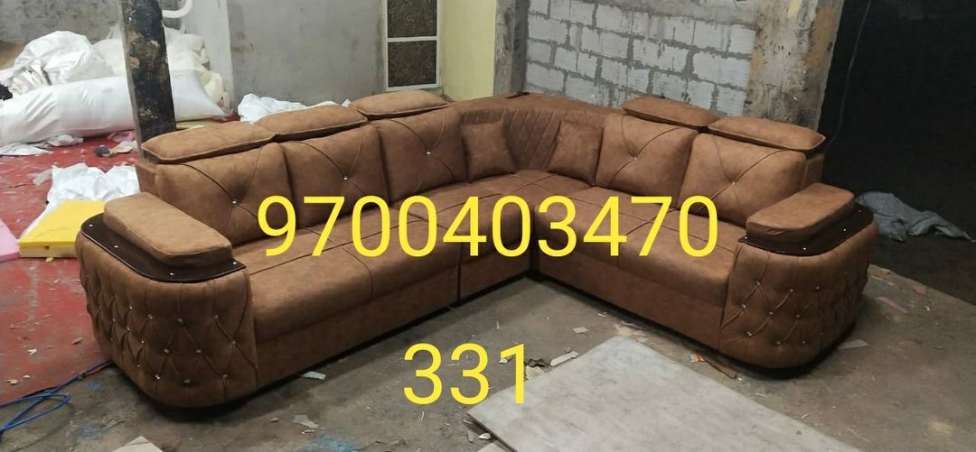 Post image L shape sofa sets Direct from manufacturer at whole sale pricesWith 5 years warrentyHome delivery service also available Cal &amp; whatsapp 9700403470