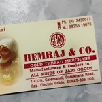 Business logo of Hemraj and co.