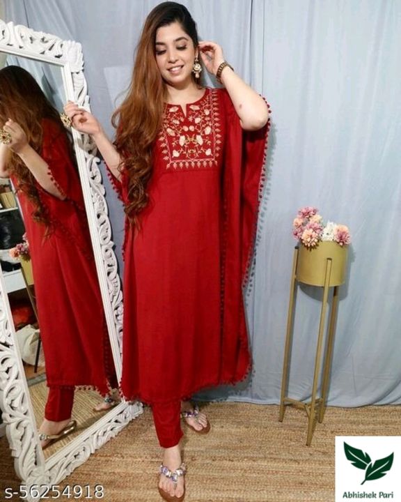 Embroidery kaftan with bootamwear set uploaded by business on 1/20/2022
