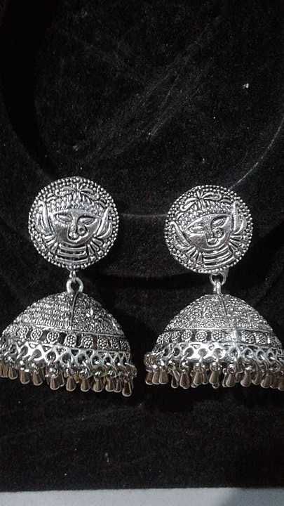 Silver jhumko uploaded by business on 10/2/2020