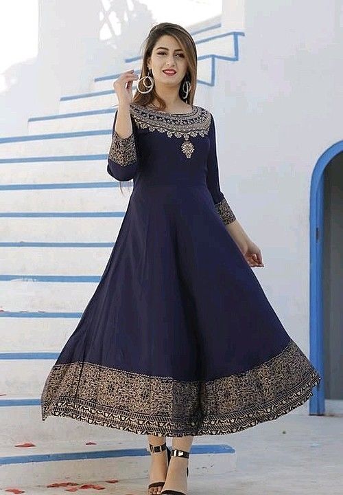 Navratri Blue Banita Drishya Kurtis

Fabric: Rayon
Sleeve Length: Three-Quarter Sleeves
Pattern: Var uploaded by R K Colocation on 10/2/2020