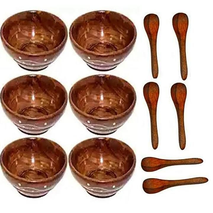 Bowl sets withe spoon uploaded by ZamZam Handicrafts  on 10/2/2020