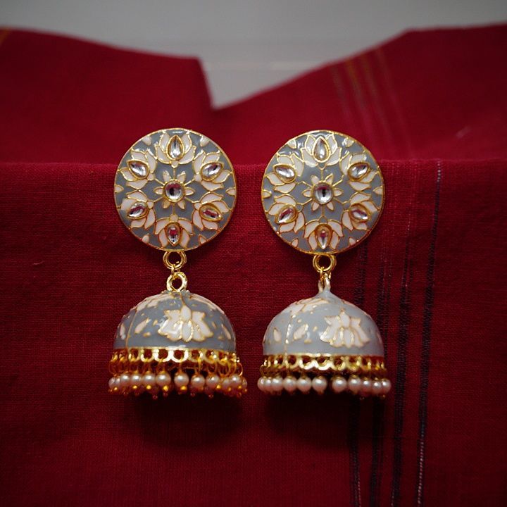 Post image Hey! Checkout my updated collection Meenakari Earrings.