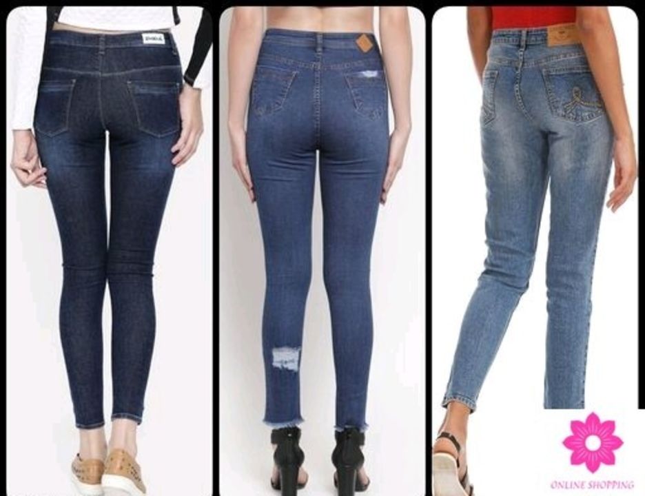 Trendy latest women jeans for combo uploaded by Online Shopping Centre on 1/20/2022