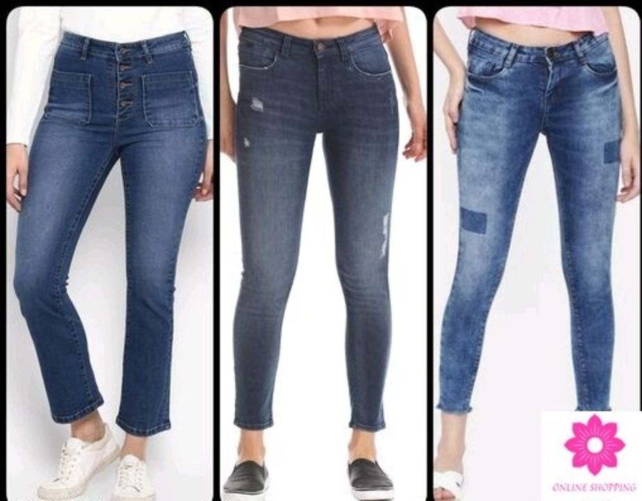 Slim fit women jeans for combo uploaded by business on 1/20/2022