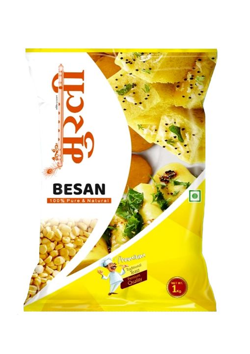 Post image Murli besan
1kg pack 66/-per kg 
10kg bag 62/-per kg