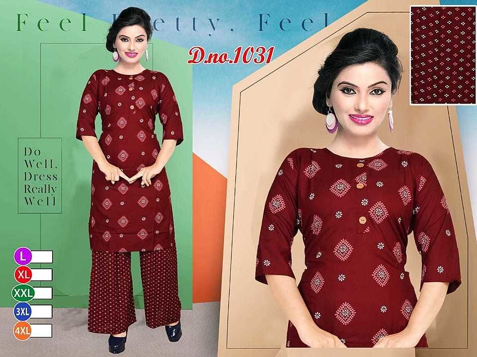Pure cotton kurti uploaded by Agte item & kutri jewellery  on 10/2/2020