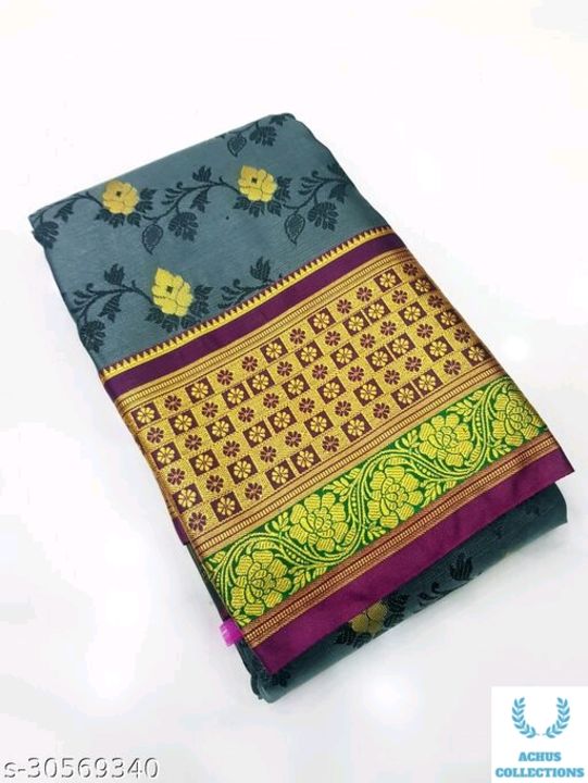Kanjeevaram Silk saree uploaded by ACHUS COLLECTIONS on 1/21/2022