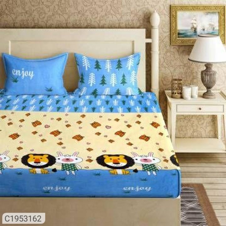 Cotton bedsheets uploaded by Bani house business on 1/21/2022
