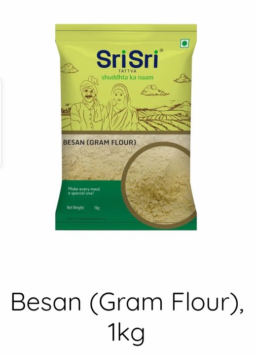 *Jay Jagannath* Besan (Gram flour),1 kg

*Rs.124*
*whatsapp.*

Sri Sri Tattva is committed uploaded by NC Market on 1/21/2022