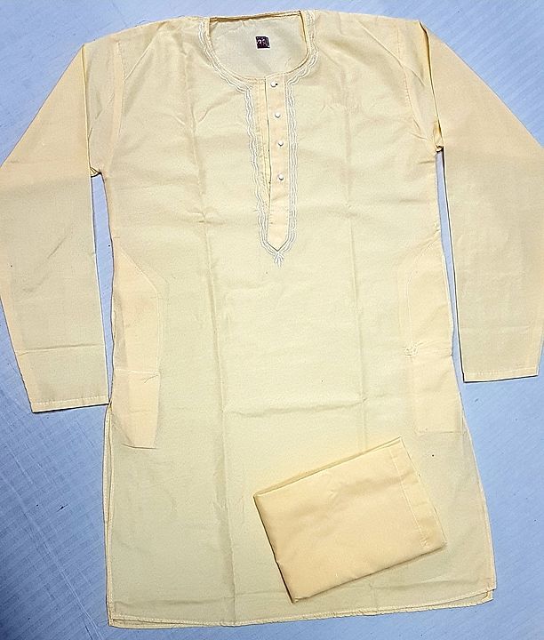 use and throw kurta pajama set for men uploaded by murtuza chikan handicraft on 6/10/2020